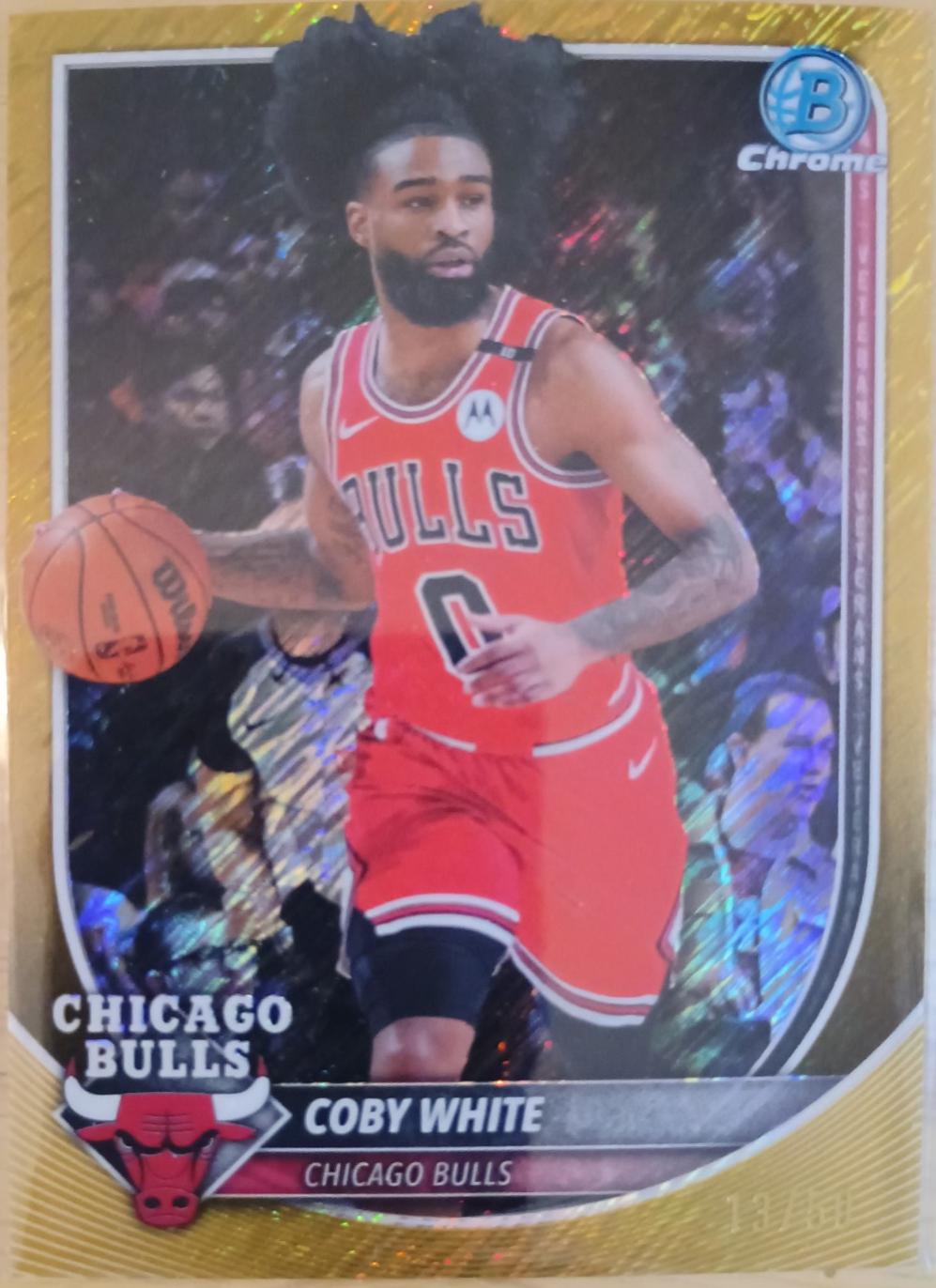 Coby White [Gold Shimmer Refractor] #BCV-71
