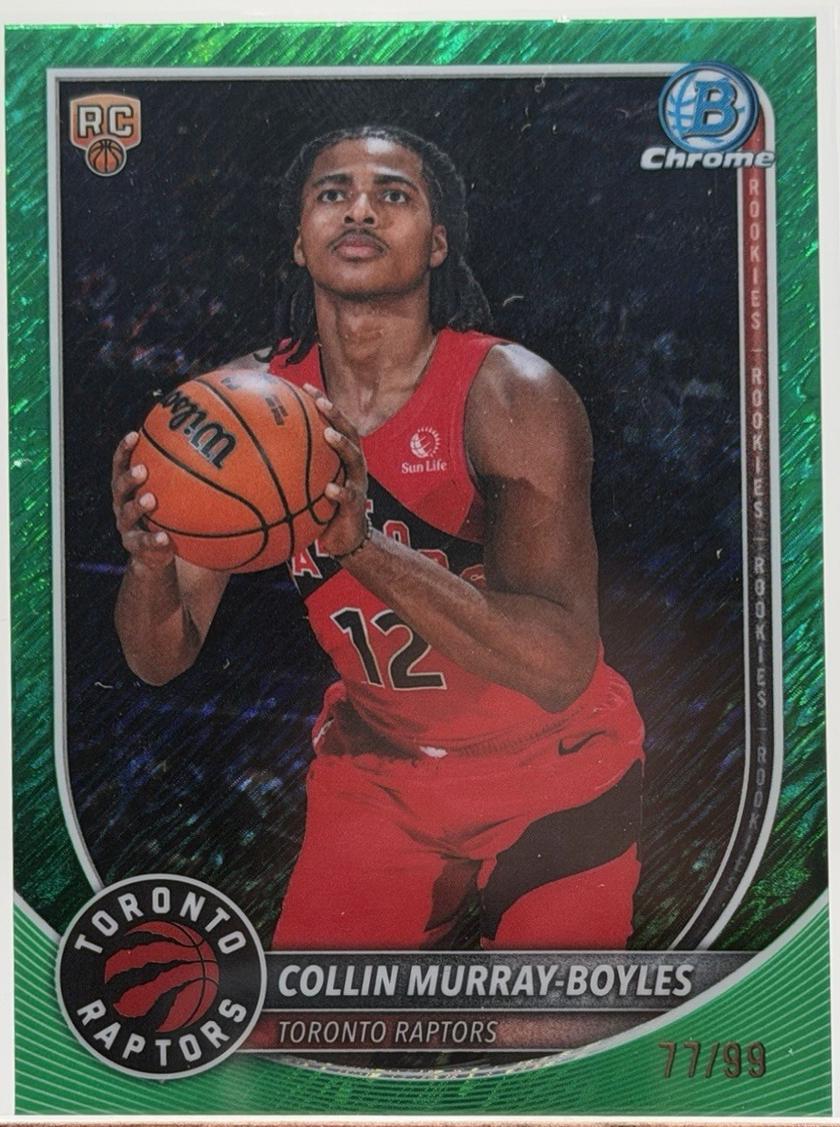 Collin Murray-Boyles [Green Shimmer Refractor] #BCV-9