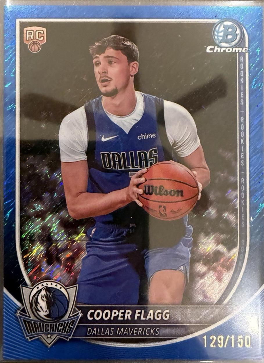 Cooper Flagg [Blue Shimmer] #BCV-1