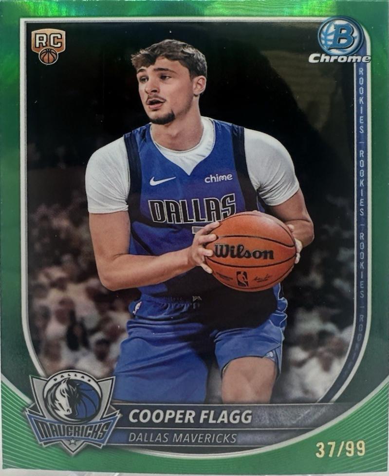 Cooper Flagg [Green Refractor] #BCV-1