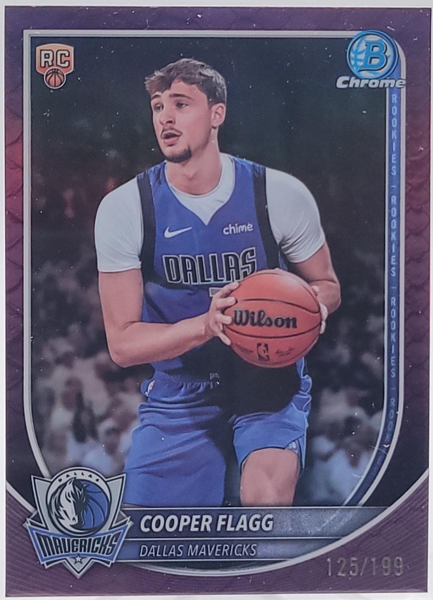 Cooper Flagg [Reptilian Fuchsia Refractor] #BCV-1