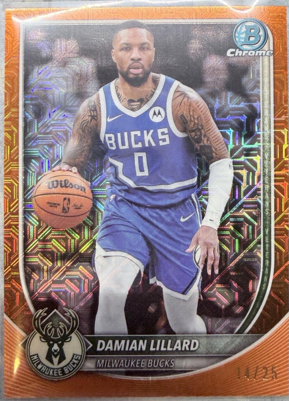Damian Lillard [Orange Mojo] #BCV-81