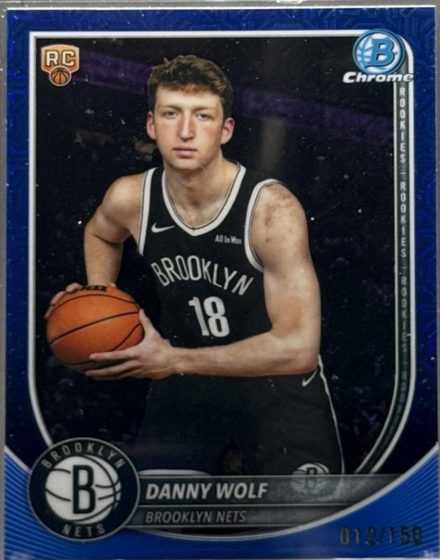 Danny Wolf [Blue Refractor] #BCV-27