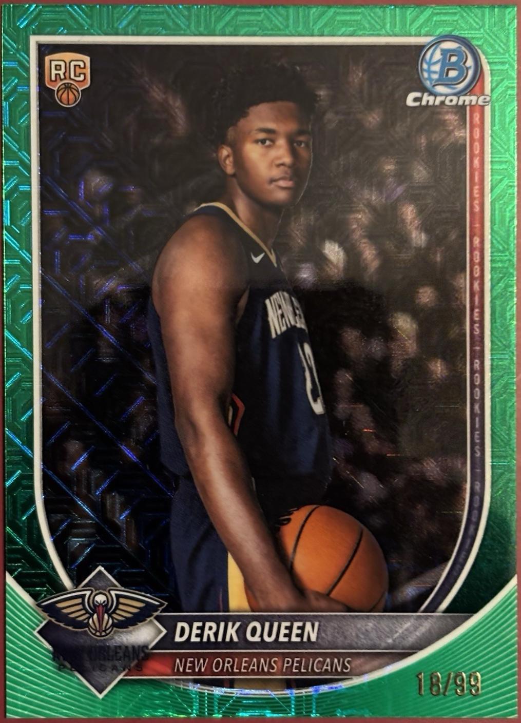 Derik Queen [Green Refractor] #BCV-13