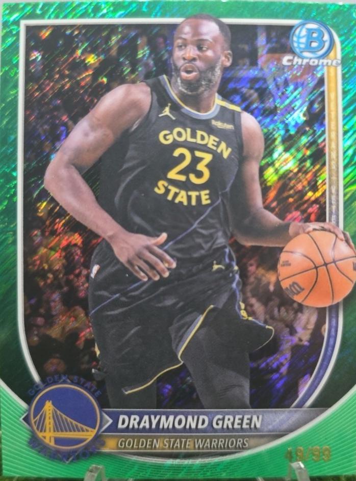 Draymond Green [Green Shimmer Refractor] #BCV-117