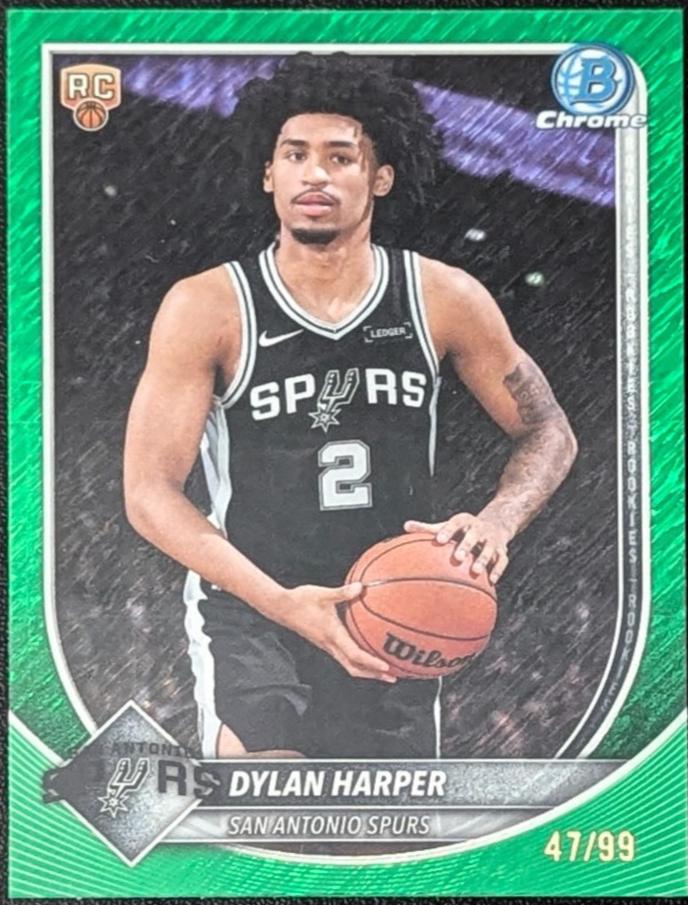 Dylan Harper [Green Shimmer Refractor] #BCV-2