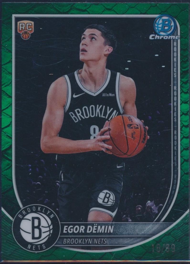 Egor Demin [Green Refractor] #BCV-8