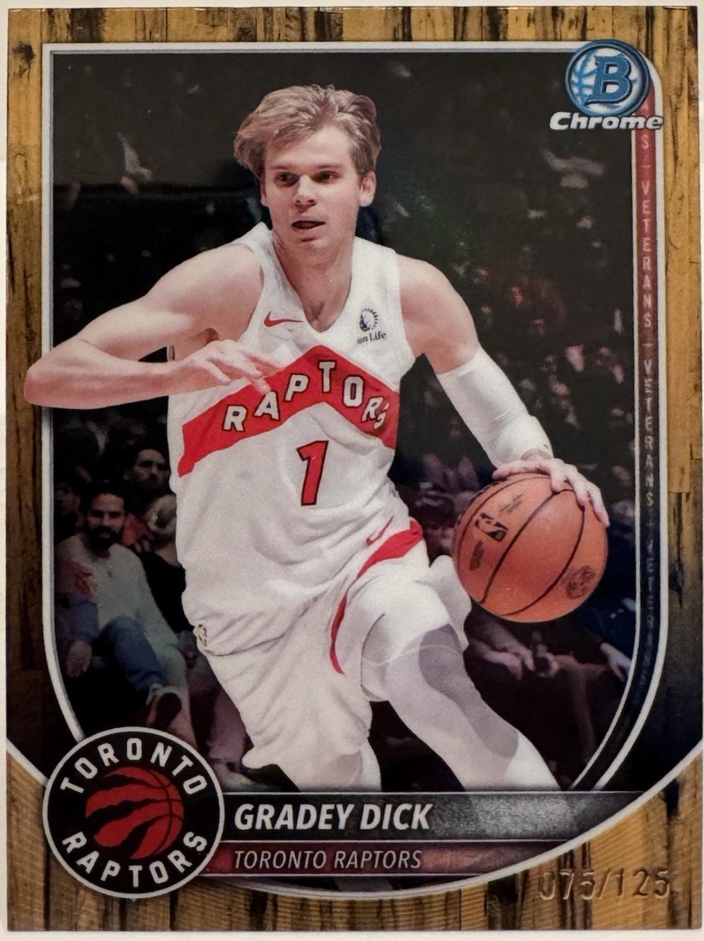 Gradey Dick [Floorboard Refractor] #BCV-70