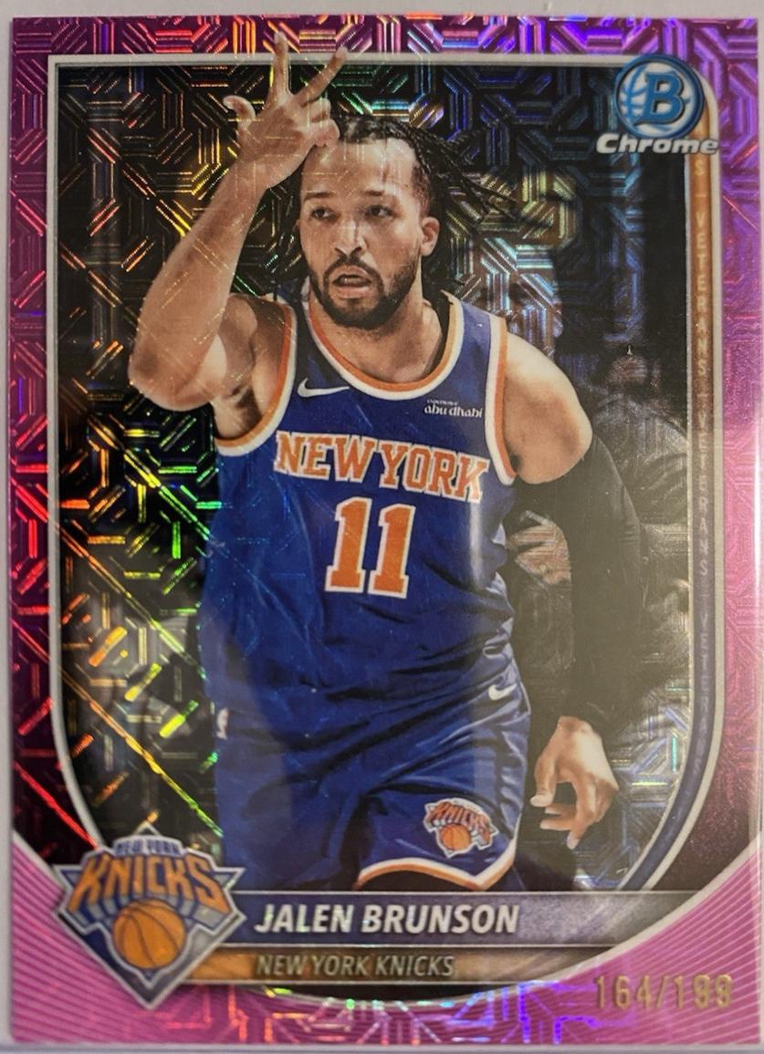 Jalen Brunson [Fuchsia Refractor] #BCV-62