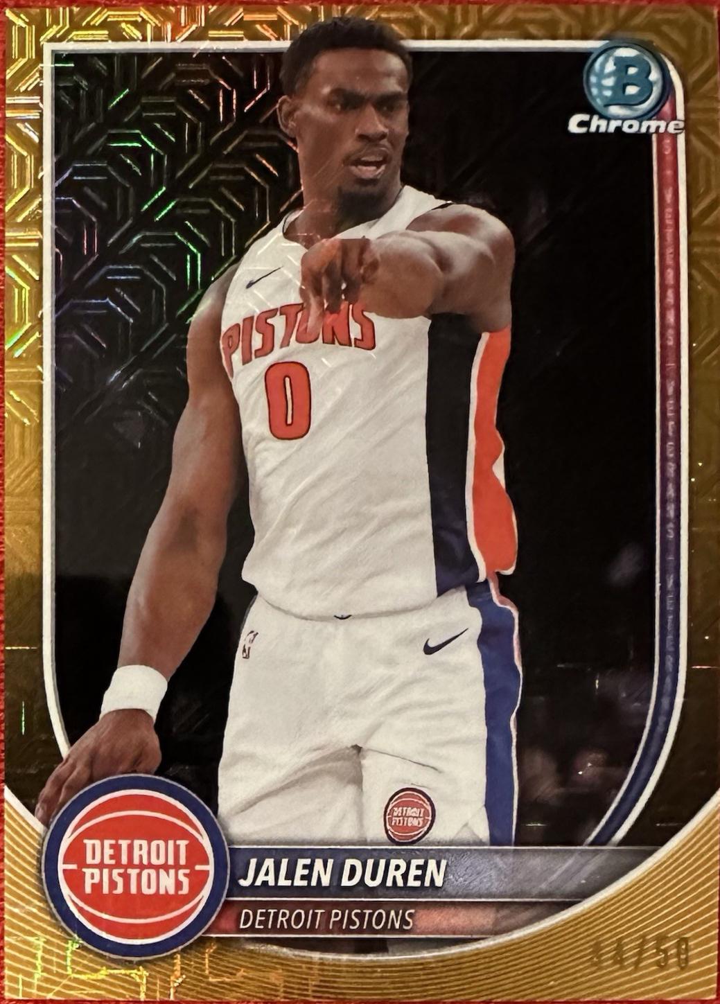 Jalen Duren [Gold Mojo] #BCV-75