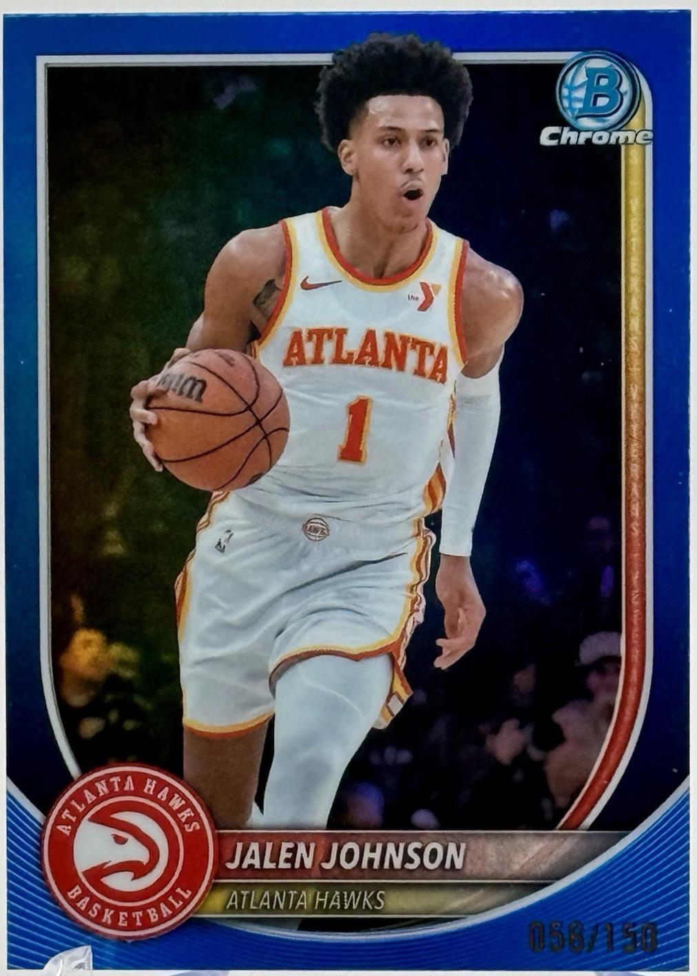 Jalen Johnson [Blue Shimmer] #BCV-85