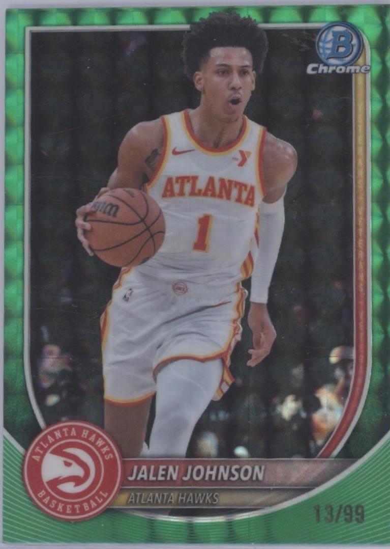 Jalen Johnson [Green Geometric] #BCV-85