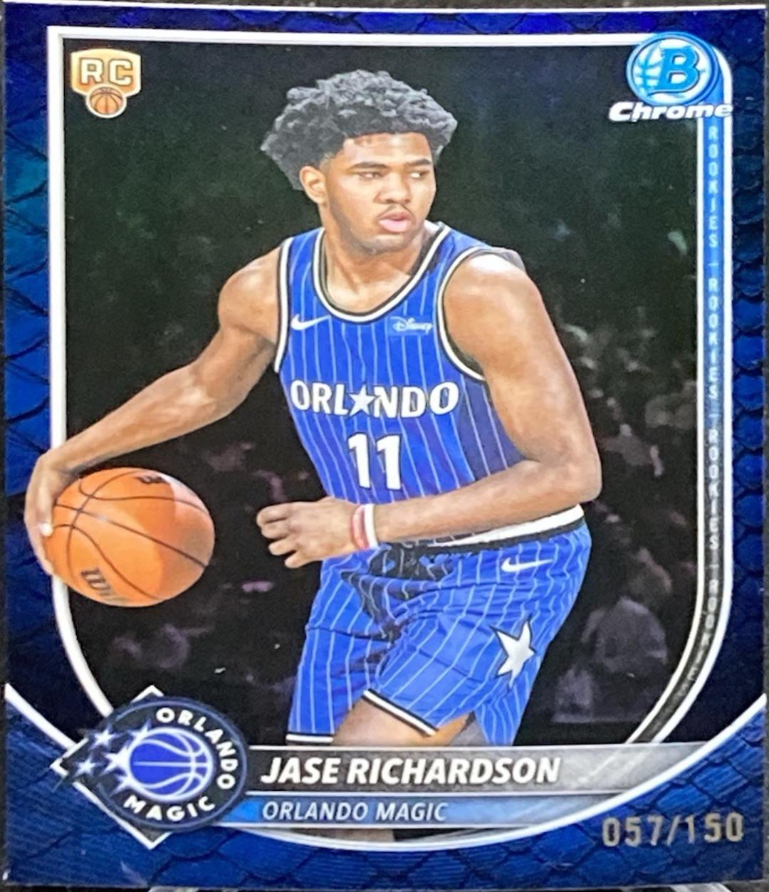 Jase Richardson [Reptilian Blue Refractor] #BCV-25