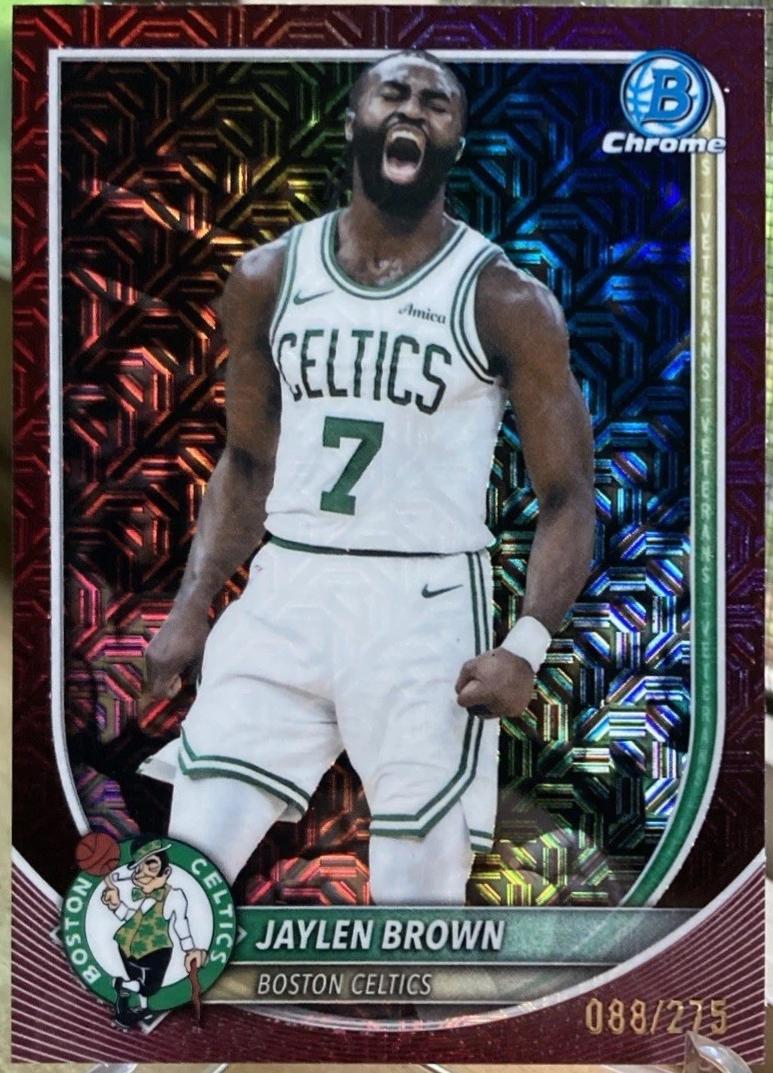 Jaylen Brown [Burgundy Mojo] #BCV-57