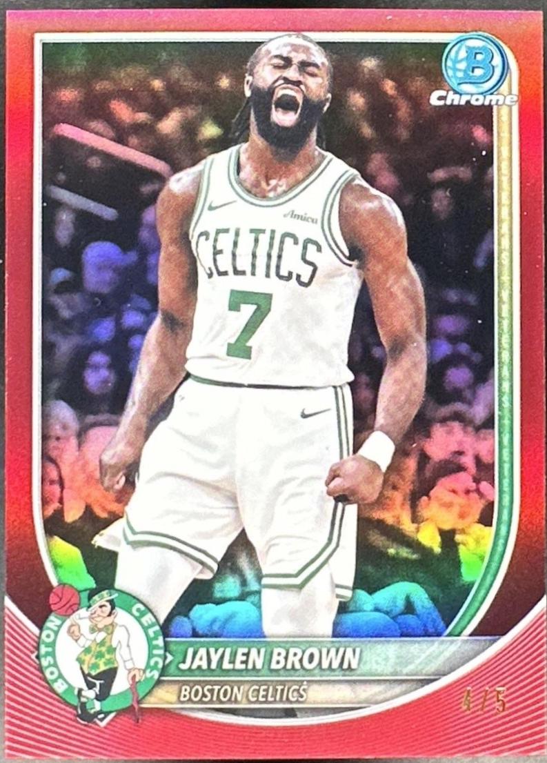 Jaylen Brown [Red Refractor] #BCV-57