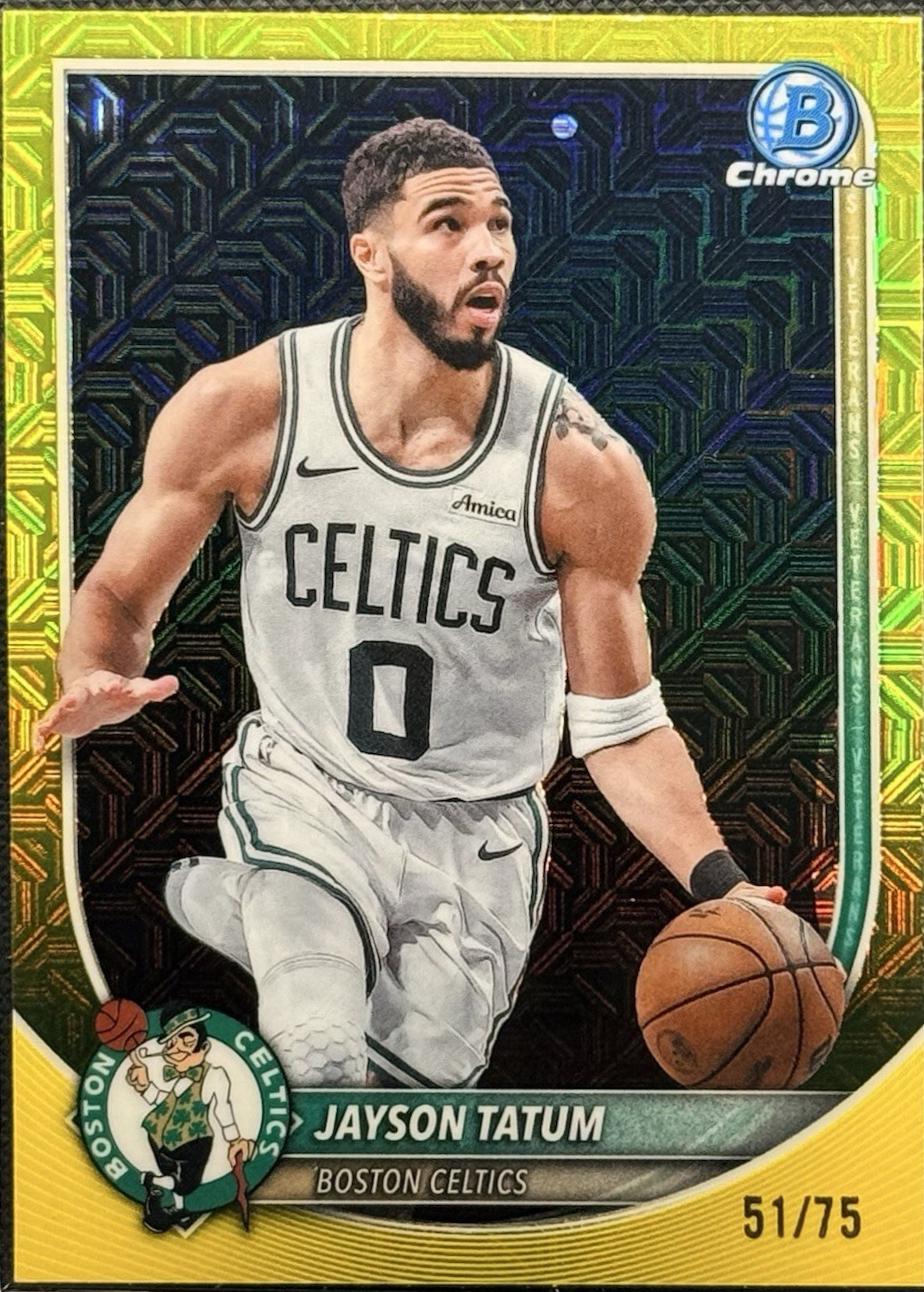 Jayson Tatum [Yellow Mojo] #BCV-56