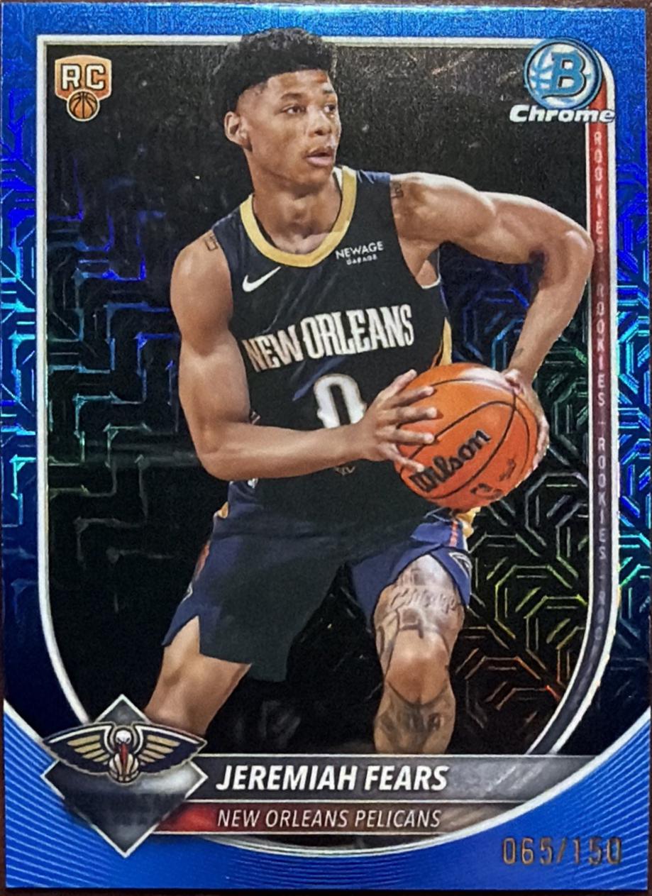 Jeremiah Fears [Blue Mojo] #BCV-7