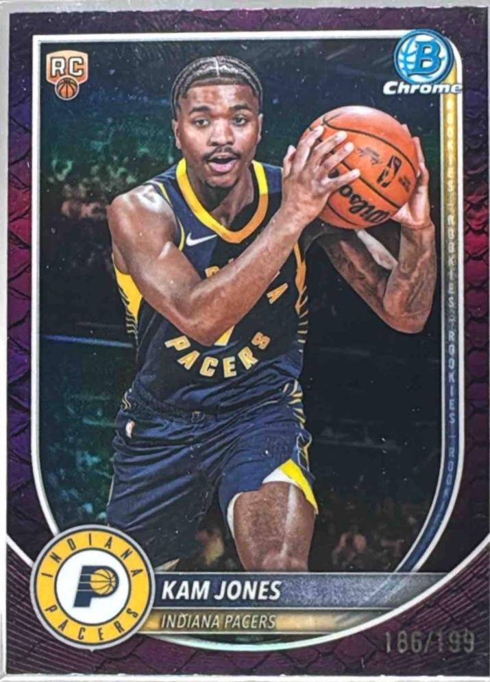 Kam Jones [Reptilian Fuchsia Refractor] #BCV-39