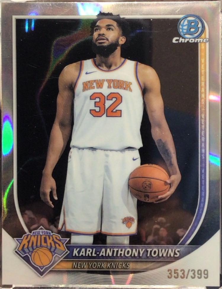 Karl-Anthony Towns [Lava Refractor] #BCV-64
