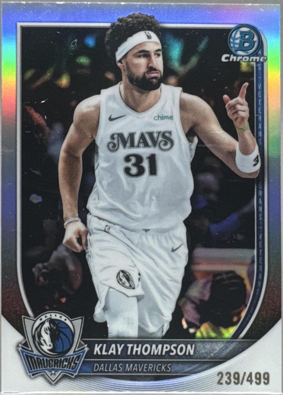 Klay Thompson [Refractor] #BCV-132