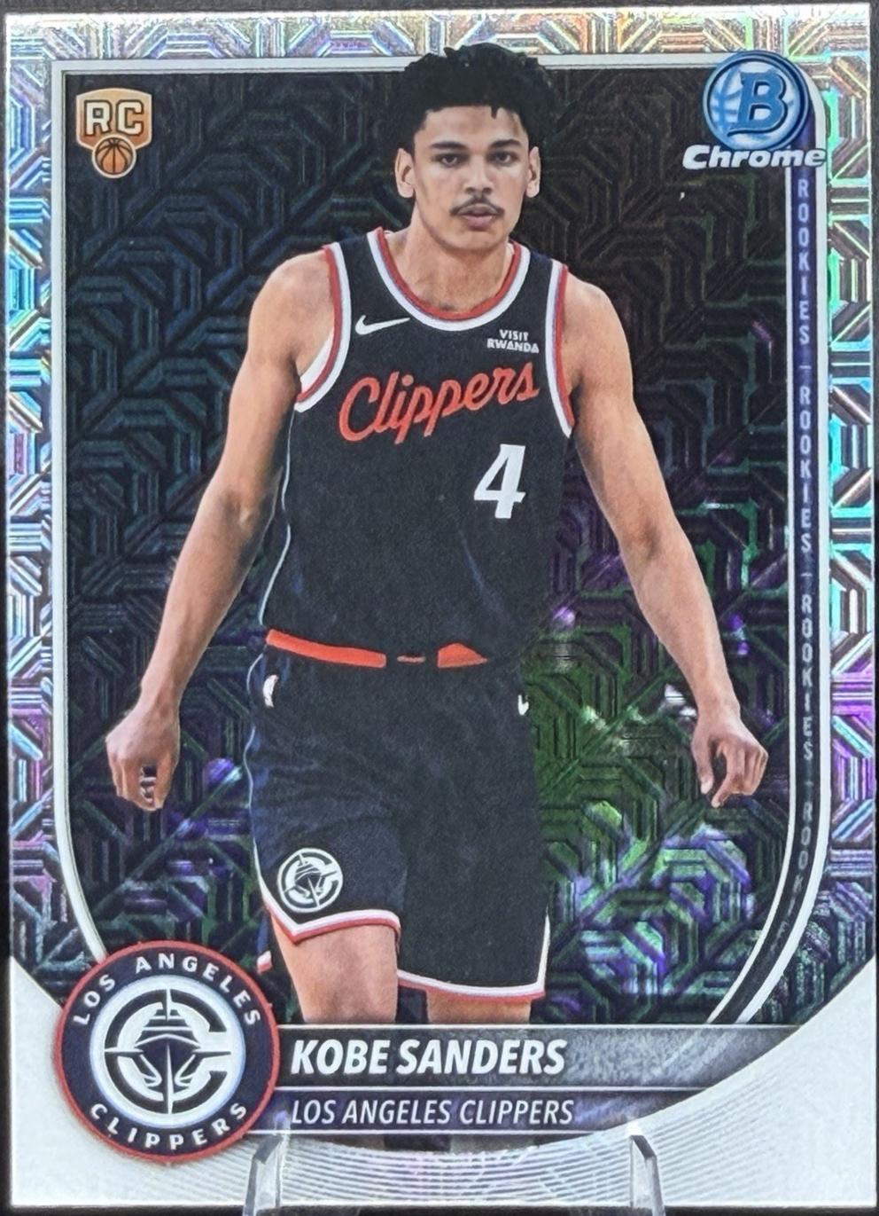 Kobe Sanders [Burgundy Mojo] #BCV-47