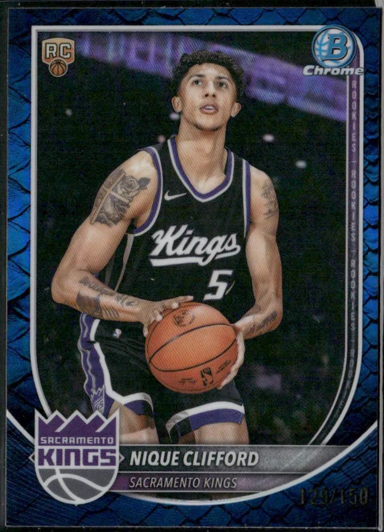 Nique Clifford [Reptilian Blue Refractor] #BCV-24