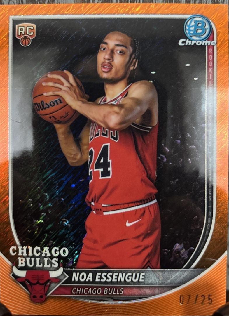Noa Essengue [Orange Shimmer Refractor] #BCV-12