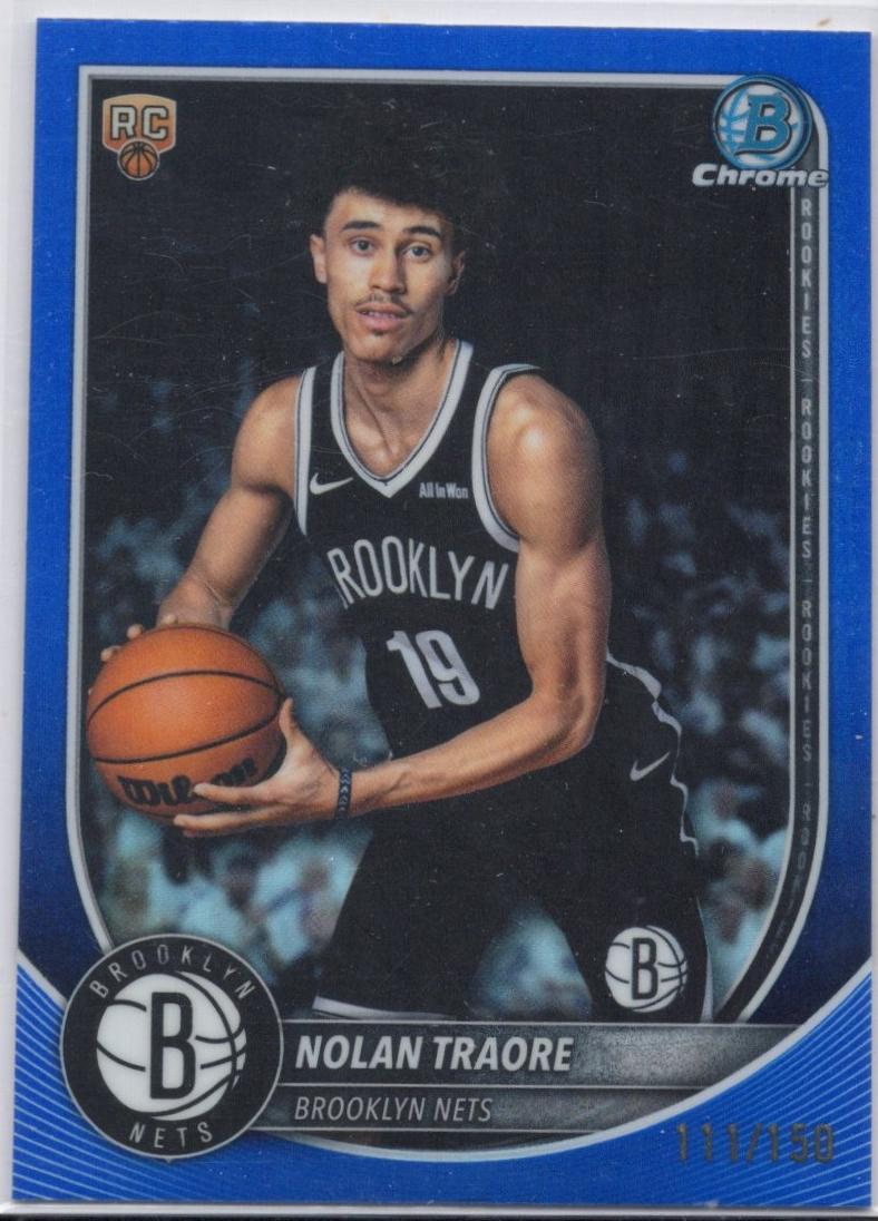 Nolan Traore [Blue Refractor] #BCV-19