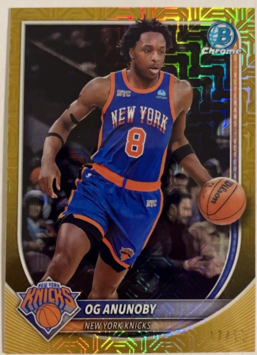 OG Anunoby [Gold Mojo] #BCV-63