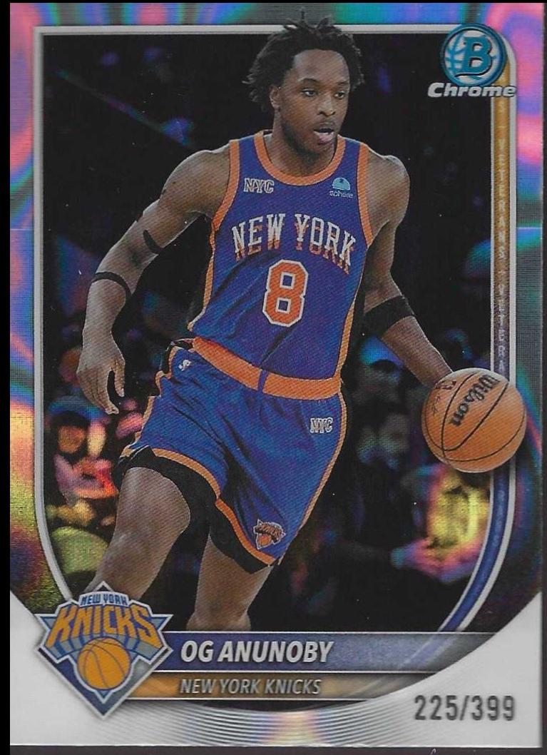 OG Anunoby [Lava Refractor] #BCV-63