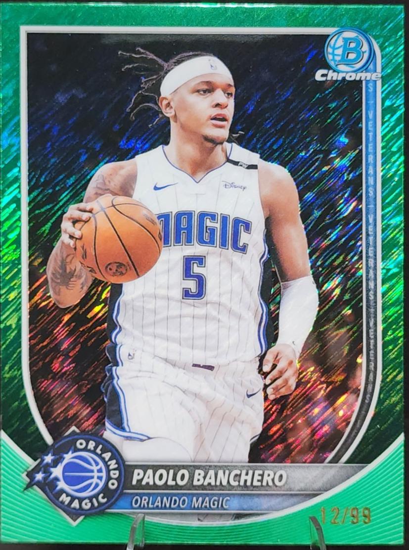 Paolo Banchero [Green Shimmer Refractor] #BCV-94