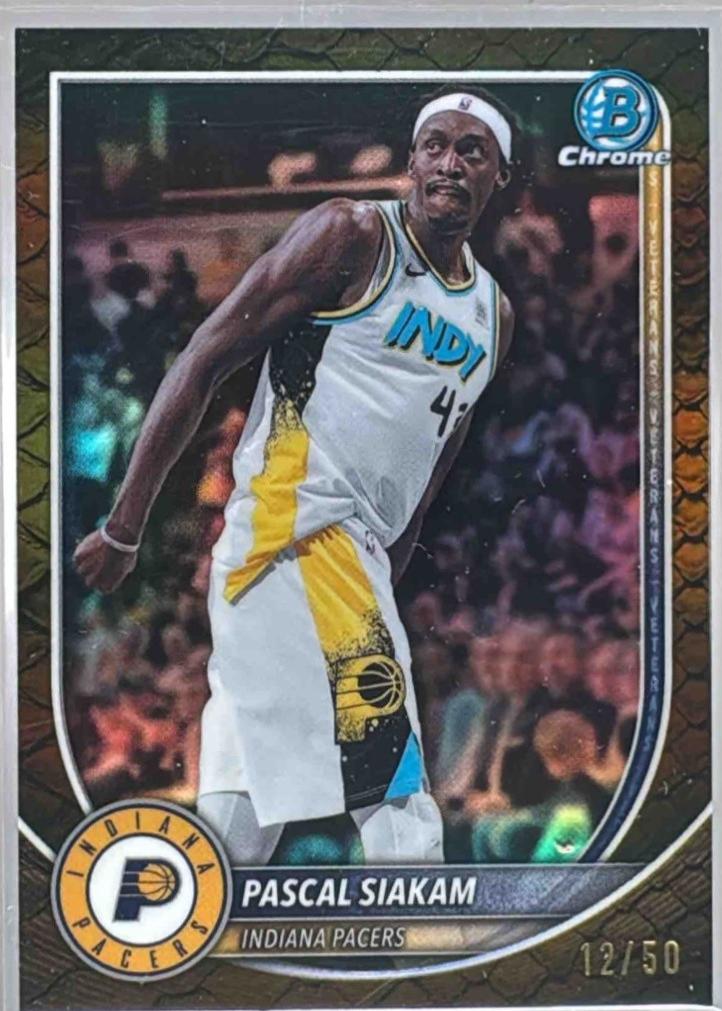 Pascal Siakam [Reptilian Gold Refractor] #BCV-79