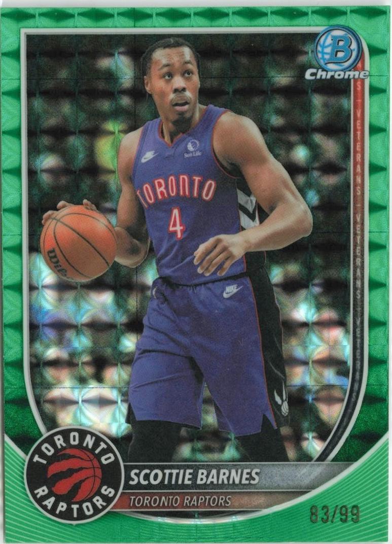 Scottie Barnes [Green Geometric] #BCV-68