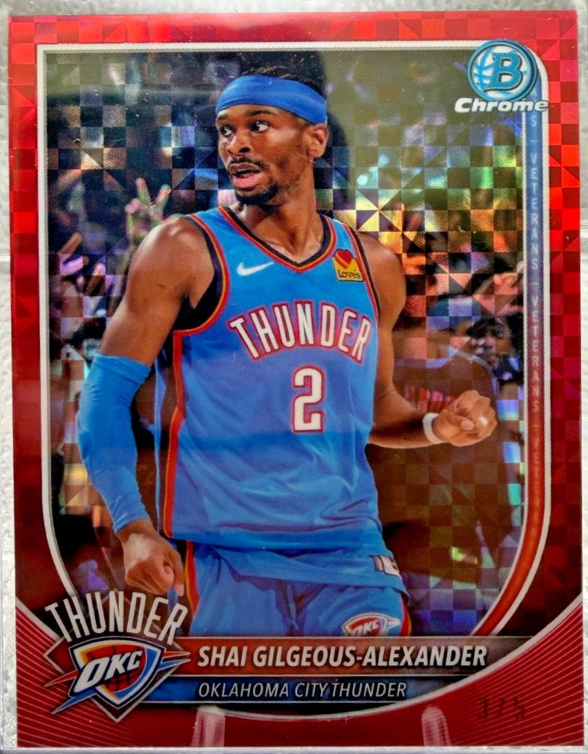 Shai Gilgeous-Alexander [Red Refractor] #BCV-106
