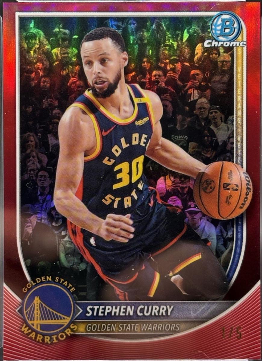 Stephen Curry [Red Refractor] #BCV-115