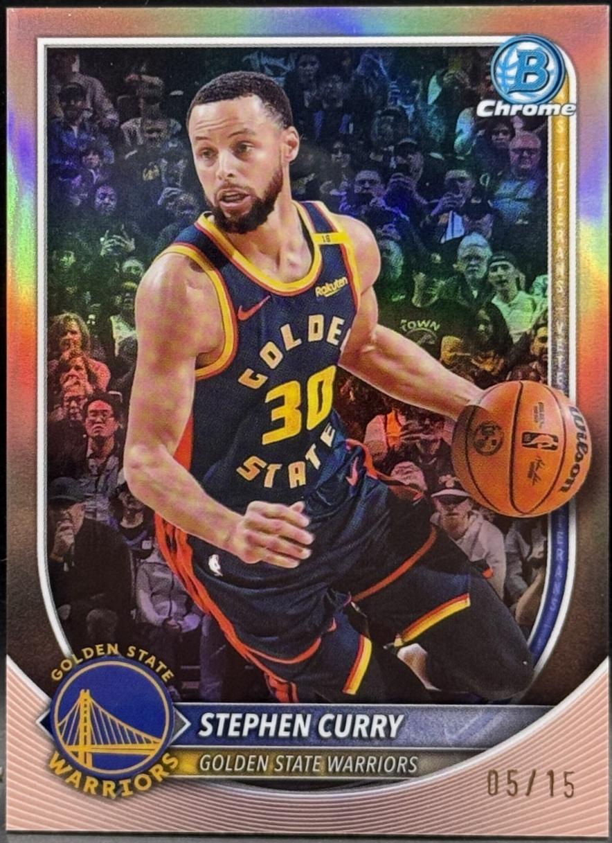 Stephen Curry [Rose Gold Refractor] #BCV-115