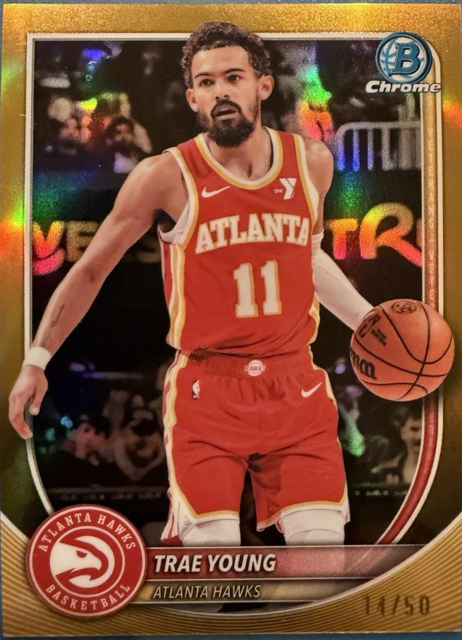 Trae Young [Gold Refractor] #BCV-83