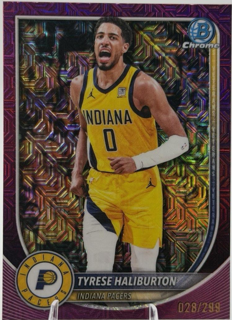 Tyrese Haliburton [Fuchsia Mojo] #BCV-77