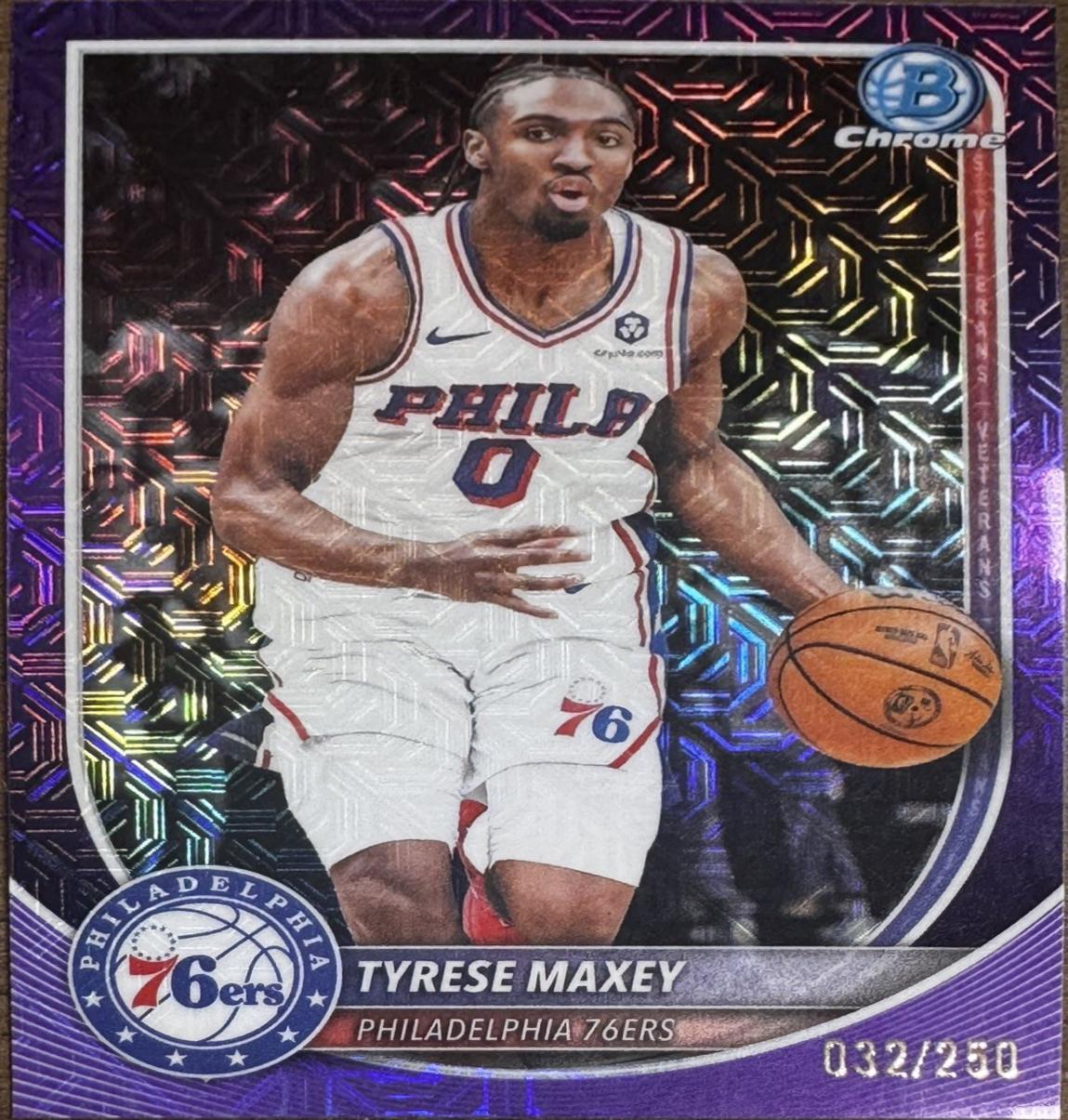 Tyrese Maxey [Purple Mojo] #BCV-66