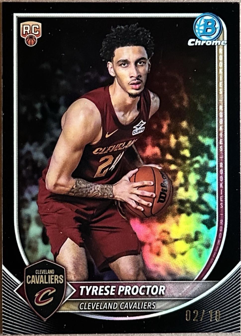 Tyrese Proctor [Black Refractor] #BCV-55