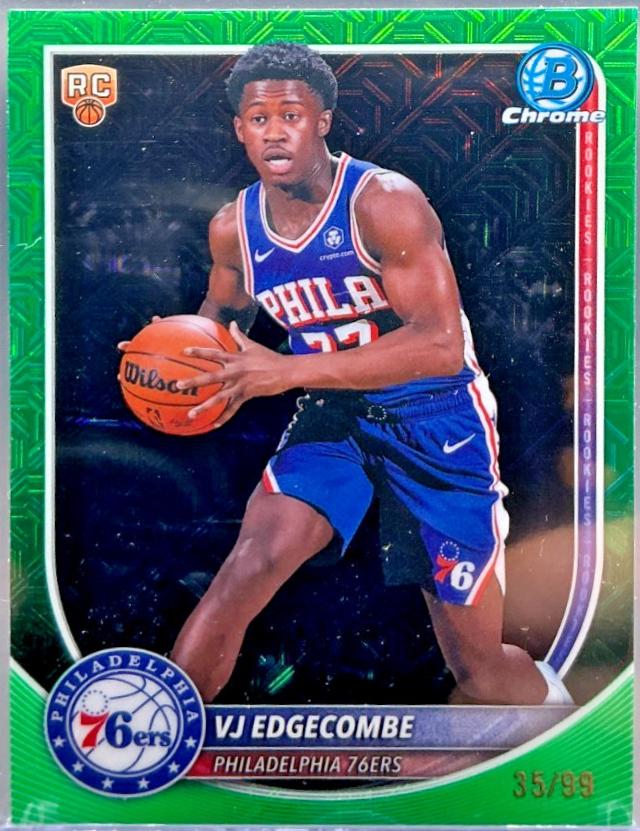 VJ Edgecombe [Green Refractor] #BCV-3