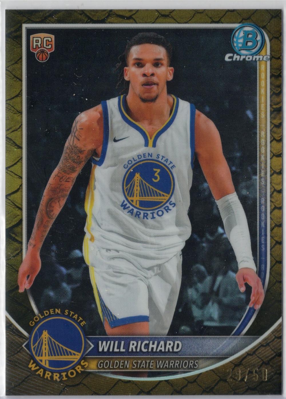Will Richard [Reptilian Gold Refractor] #BCV-52
