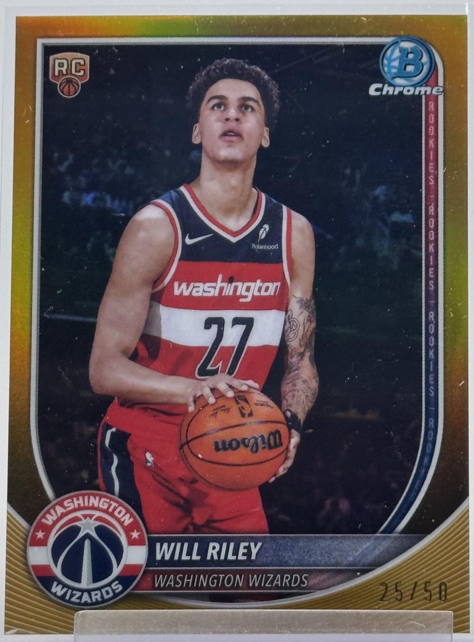 Will Riley [Gold Refractor] #BCV-21