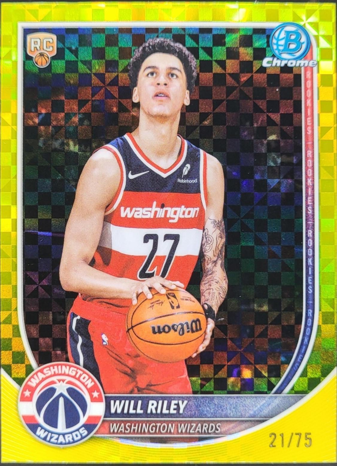 Will Riley [Yellow X-Fractor] #BCV-21