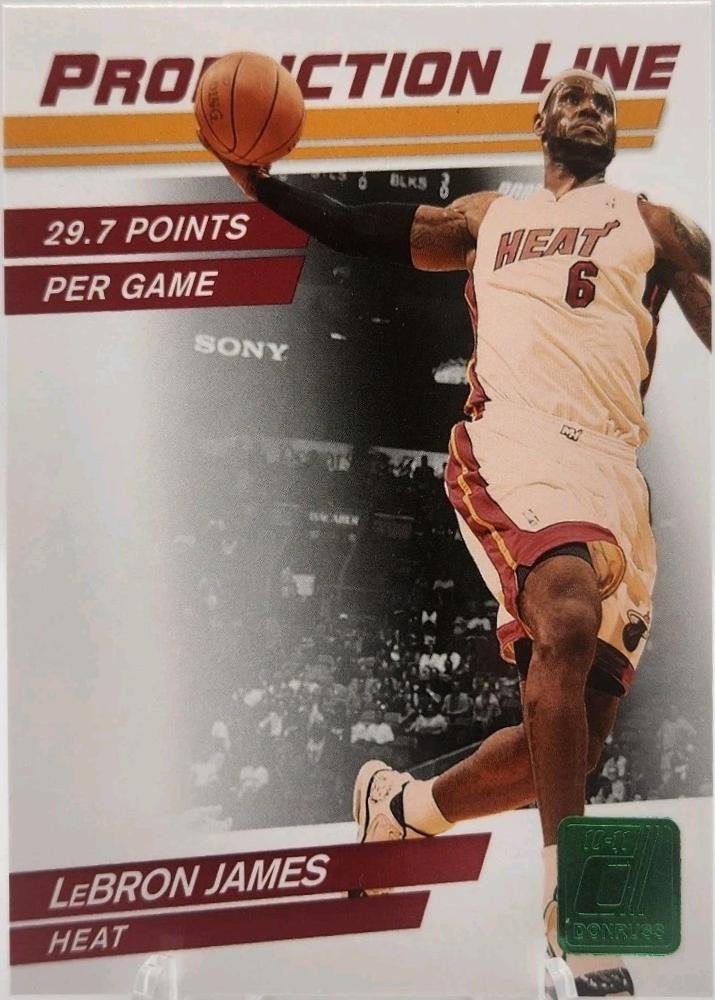 LeBron James [Die Cut Emerald] #2