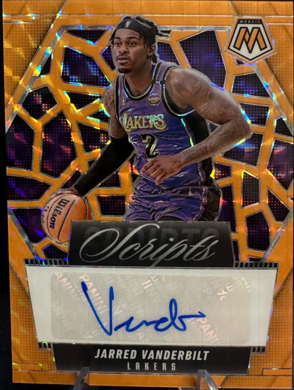 Jarred Vanderbilt [Orange Fluorescent] #MS-JVL