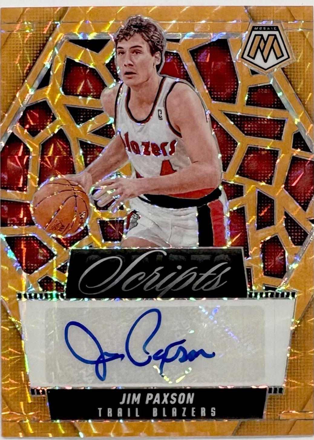 Jim Paxson [Orange Fluorescent] #MS-JIM