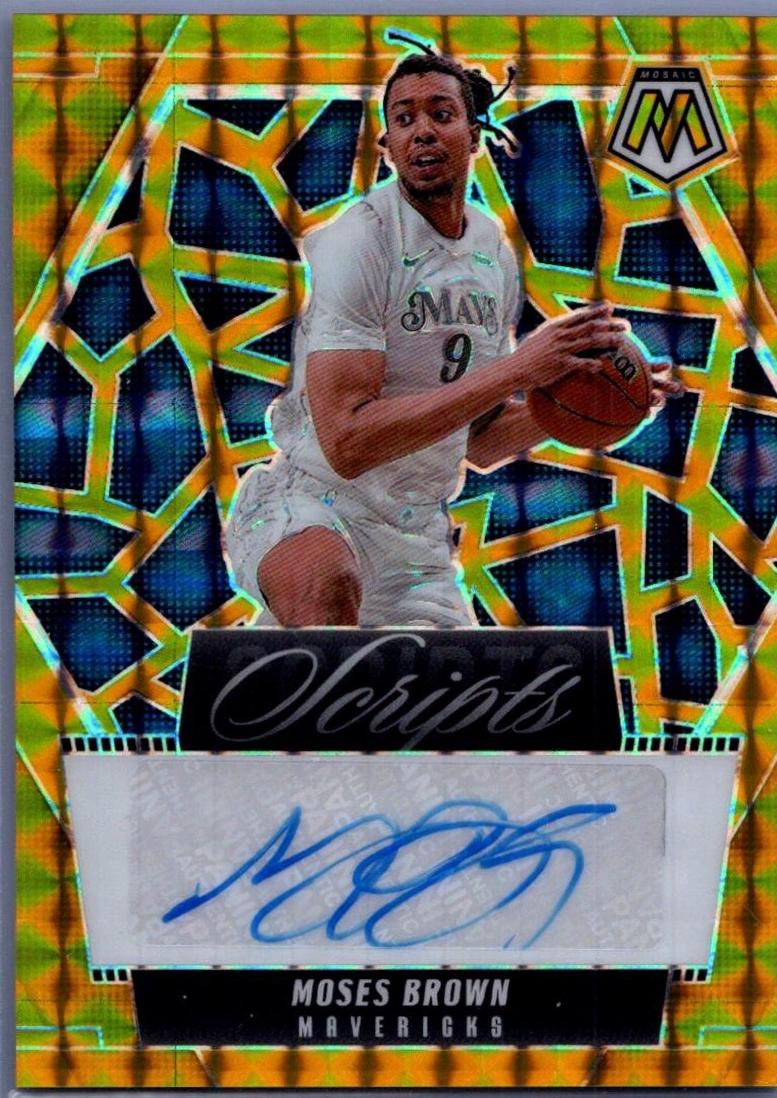 Moses Brown [Gold] #MS-MBD