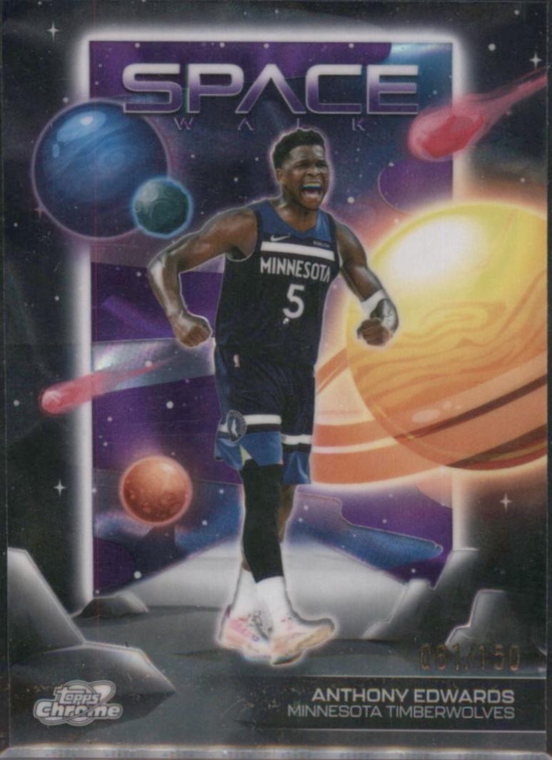 Anthony Edwards [Purple Nebula Refractor] #SW-5