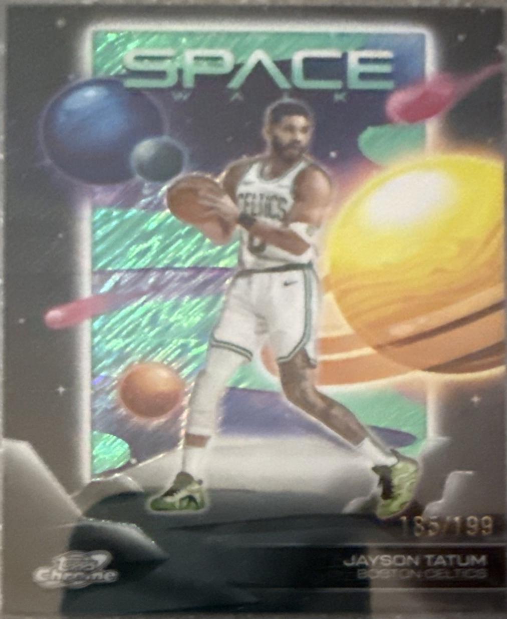 Jayson Tatum [Aqua Equinox Refractor] #SW-4